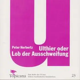 Herbertz |  Ulthier oder Lob der Ausschweifung | Buch |  Sack Fachmedien