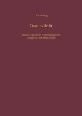 Ehmig |  Donum dedit | Buch |  Sack Fachmedien