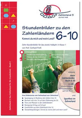 Preiss |  Stundenbilder zu den Zahlenländern 6 bis 10, Kennst du mich und mein Land? | Buch |  Sack Fachmedien