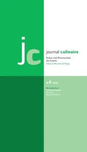 Wurzer-Berger |  journal culinaire. Kultur und Wissenschaft des Essens | Buch |  Sack Fachmedien