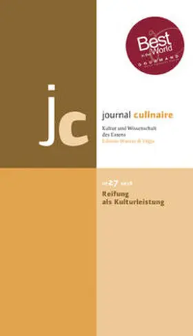 Wurzer-Berger |  journal culinaire. Kultur und Wissenschaft des Essens | Buch |  Sack Fachmedien