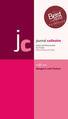 Wurzer-Berger |  journal culinaire. Kultur und Wissenschaft des Essens | Buch |  Sack Fachmedien