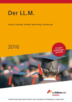 Hies |  Der LL.M. 2016 | eBook | Sack Fachmedien