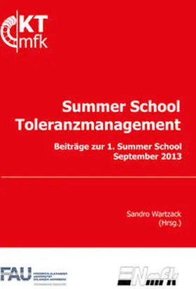 Wartzack |  Summer School Toleranzmanagement | Buch |  Sack Fachmedien