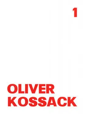 lubok solo 1 Oliver Kossack | Buch | 978-3-941601-20-8 | sack.de
