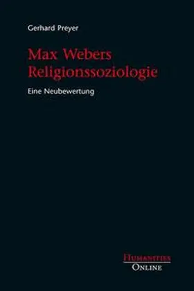 Preyer |  Max Webers Religionssoziologie | Buch |  Sack Fachmedien