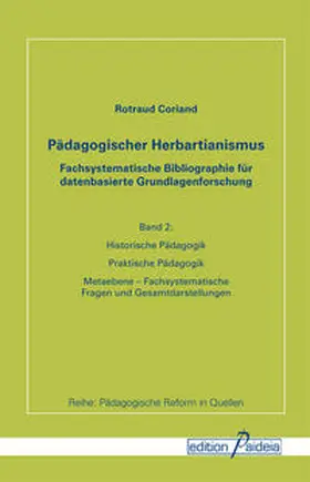 Coriand |  Pädagogischer Herbartianismus II | Buch |  Sack Fachmedien