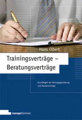 Olbert | Trainingsverträge - Beratungsverträge | Medienkombination | 978-3-941965-10-2 | sack.de