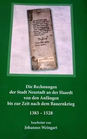  Die Rechnungen der Stadt Neustadt an der Haardt von den Anfängen bis zur Zeit nach dem Bauernkrieg 1383 - 1528 | Buch |  Sack Fachmedien