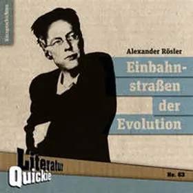 Rösler | Einbahnstraßen der Evolution | Buch | 978-3-942212-86-1 | www2.sack.de