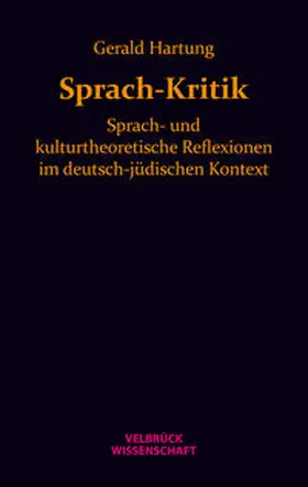Hartung |  Sprach-Kritik | Buch |  Sack Fachmedien