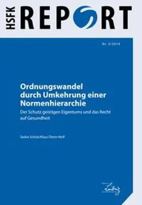 Scholz / Wolf |  Ordnungswandel durch Umkehrung einer Normenhierarchie | Buch |  Sack Fachmedien