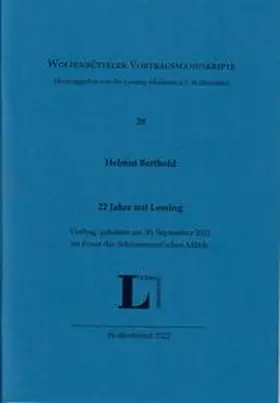 Berthold |  Wolfenbüttler Vortragsmanuskripte, Heft 28 | Buch |  Sack Fachmedien