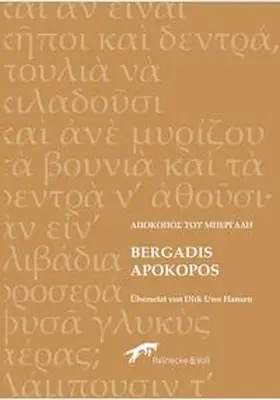 Mpergade¯s |  Bergadis' Apokopos | Buch |  Sack Fachmedien