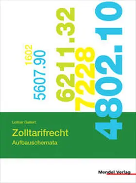 Gellert |  Zolltarifrecht – Aufbauschemata | Buch |  Sack Fachmedien