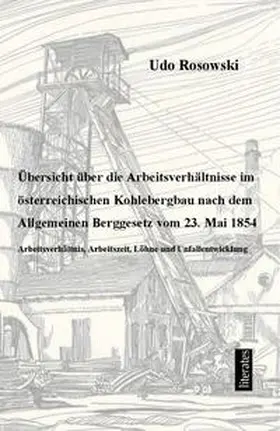 Rosowski |  Übersicht über die Arbeitsverhältnisse im österreichischen Kohlebergbau nach dem Allgemeinen Berggesetz von 23. Mai 1854 | eBook | Sack Fachmedien