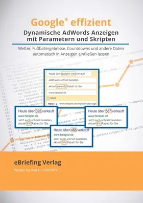 Hörner |  Dynamische AdWords-Anzeigen mit Parametern und Skripten | Buch |  Sack Fachmedien