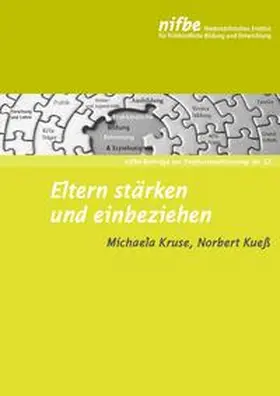 Kruse / Kueß |  Eltern stärken und einbeziehen | Buch |  Sack Fachmedien