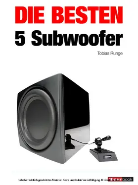 Runge / Maier |  Die besten 5 Subwoofer | eBook | Sack Fachmedien