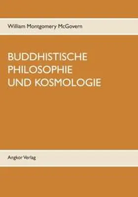 McGovern / Braun |  Buddhistische Philosophie und Kosmologie | Buch |  Sack Fachmedien