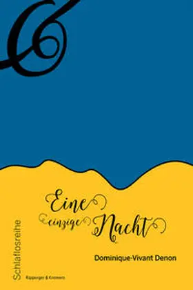 Denon |  Eine einzige Nacht | Buch |  Sack Fachmedien