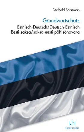 Forssman |  Grundwortschatz Estnisch-Deutsch/Deutsch-Estnisch | Buch |  Sack Fachmedien