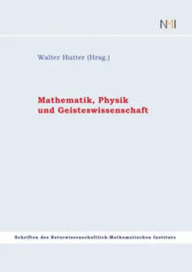 Hutter / Pädagogische Forschungsstelle beim Bund der Freien Waldorfschulen |  Mathematik, Physik und Geisteswissenschaften | Buch |  Sack Fachmedien