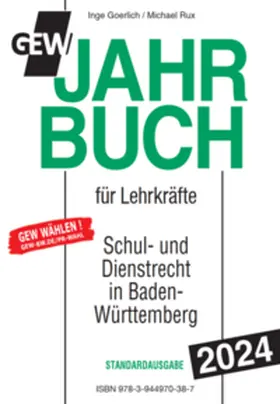 Goerlich / Rux / Gewerkschaft Erziehung und Wissenschaft Baden-Württemberg |  Jahrbuch für Lehrkräfte | Buch |  Sack Fachmedien
