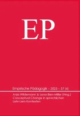 Wildemann / Bien-Miller |  Conceptual Change in sprachlichen Lehr-Lern-Kontexten | Buch |  Sack Fachmedien