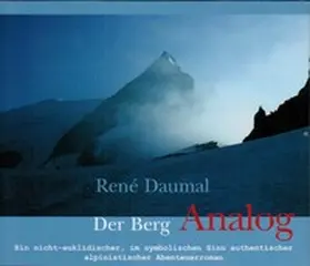 Daumal |  Der Berg Analog | Sonstiges |  Sack Fachmedien