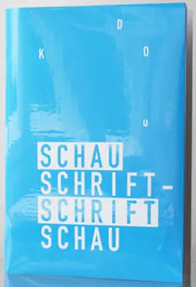 Opitz / Löser |  Schauschrift – Schriftschau | Buch |  Sack Fachmedien