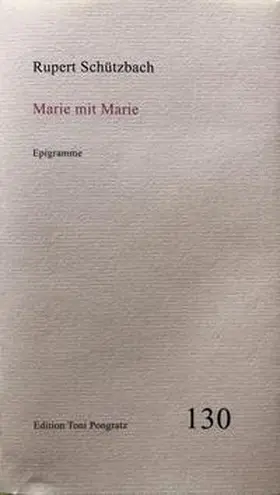 Schützbach |  Marie mit Marie | Buch |  Sack Fachmedien