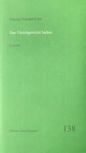 Cott |  Das Gleichgewicht halten | Buch |  Sack Fachmedien