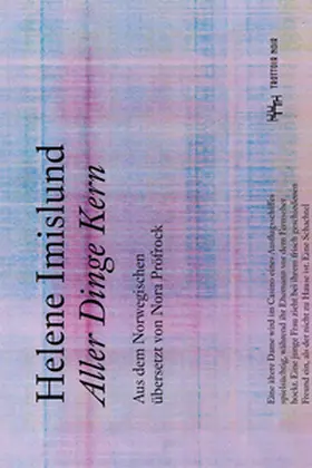 Imislund |  Aller Dinge Kern | Buch |  Sack Fachmedien