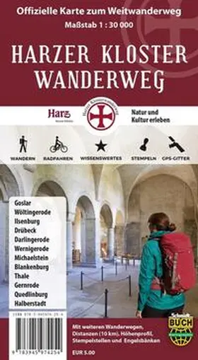 Schmidt |  Harzer Kloster-Wanderweg | Sonstiges |  Sack Fachmedien