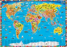 Schönhoff / Krüger |  Illustrierte politische Weltkarte | Sonstiges |  Sack Fachmedien