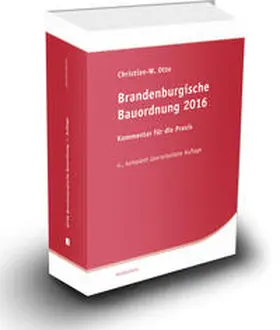 Otto |  Brandenburgische Bauordnung 2016 | Buch |  Sack Fachmedien