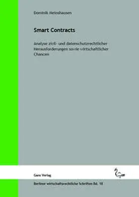 Meinshausen / Küfner-Schmitt / Jaensch |  Smart Contracts | Buch |  Sack Fachmedien