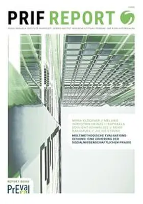 Klöckner / Verhovnik-Heinze / Schlicht-Schmälzle |  Multimethodische Evaluationsdesigns: eine Erhebung der sozialwissenschaftlichen Praxis | Buch |  Sack Fachmedien