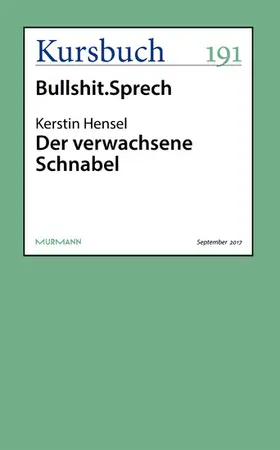 Hensel |  Der verwachsene Schnabel | eBook | Sack Fachmedien