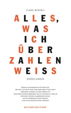Wigfall |  Alles, was ich über Zahlen weiss | Buch |  Sack Fachmedien