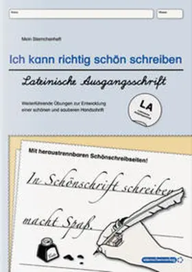 Langhans / sternchenverlag GmbH |  Ich kann richtig schön schreiben - Lateinische Ausgangsschrift LA | Buch |  Sack Fachmedien