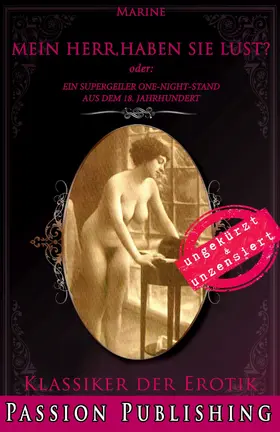 Marine |  Klassiker der Erotik 82: Mein Herr, haben Sie Lust? | eBook | Sack Fachmedien