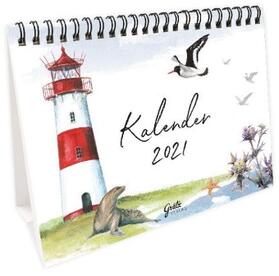 Leffler |  Tischkalender 2021 - Ahoi | Sonstiges |  Sack Fachmedien