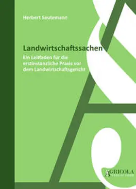 Seutemann |  Landwirtschaftssachen | Buch |  Sack Fachmedien