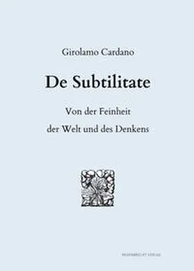 Cardano |  De Subtilitate | Buch |  Sack Fachmedien