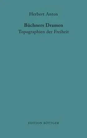 Anton |  Büchners Dramen. | Buch |  Sack Fachmedien