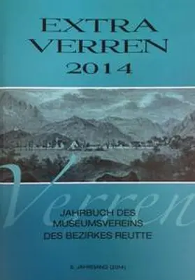 Zanesco / Pfundner / Linser |  Extra Verren 2014 | Buch |  Sack Fachmedien