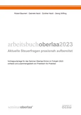 Hackl |  Arbeitsbuch Oberlaa 2023 | Buch |  Sack Fachmedien