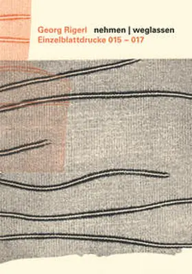 Rigerl |  nehmen | weglassen | Buch |  Sack Fachmedien